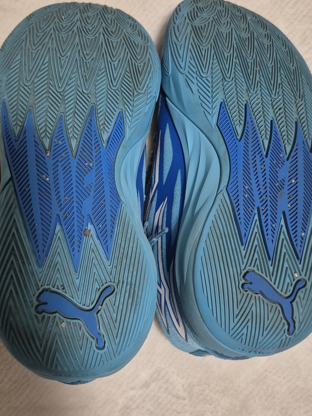 Puma Kids Teal Athletic Sneakers - Picture 6 of 6